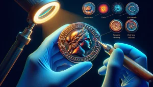 Steps to Authenticate Ancient Greek Coins with UV Light